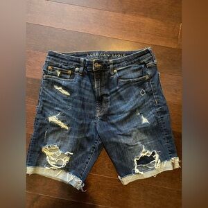 American eagle jean shorts